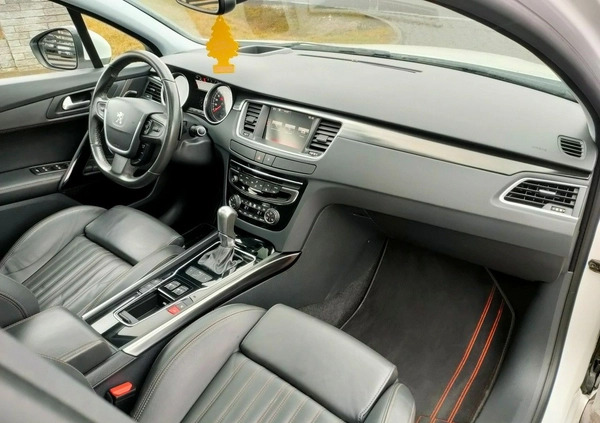 Peugeot 508 cena 77900 przebieg: 77913, rok produkcji 2016 z Trzemeszno małe 781